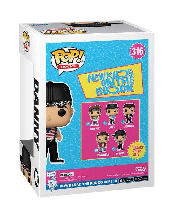 Funko POP! ROCKS NKOTB DANNY VIN FIG