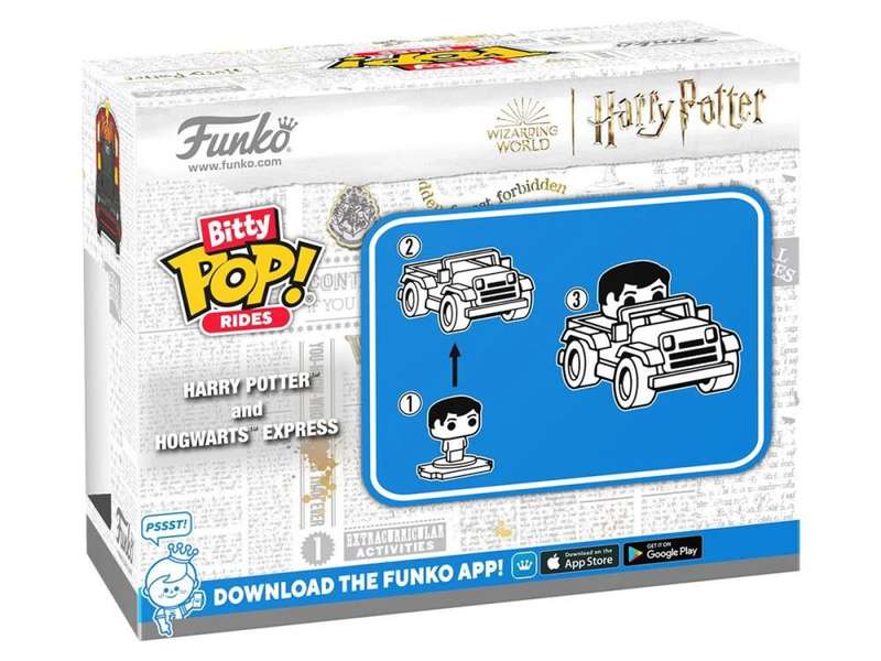 Funko BITTY POP! RIDE HP HARRY POTTER W/HOGWARTS EXPRESS