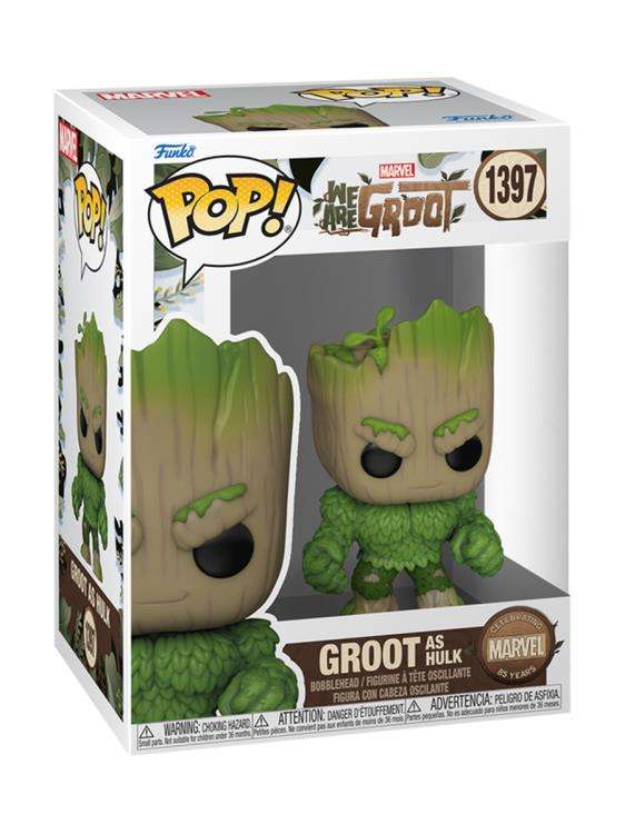 Funko POP! MARVEL WE ARE GROOT HULK VIN FIG