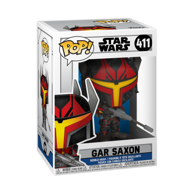 Funko! POP STAR WARS CLONE WARS GAR SAXON VINYL FIG