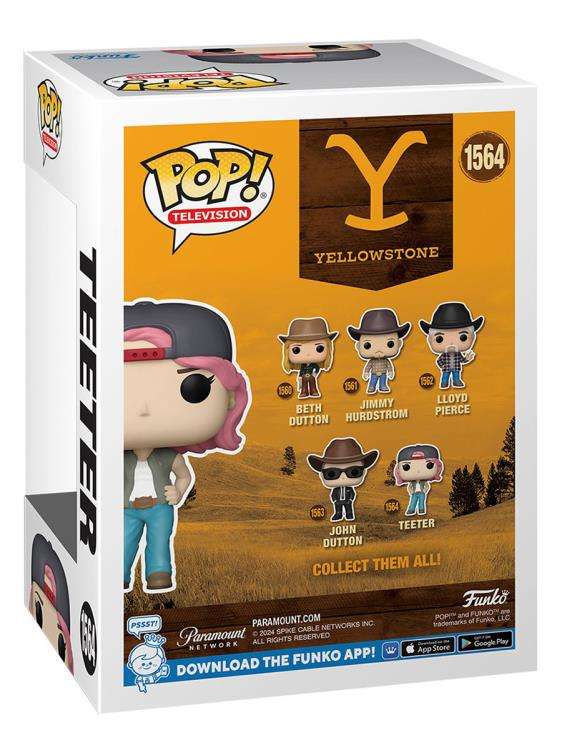 Funko POP! TV YELLOWSTONE S2 TEETER VIN FIG