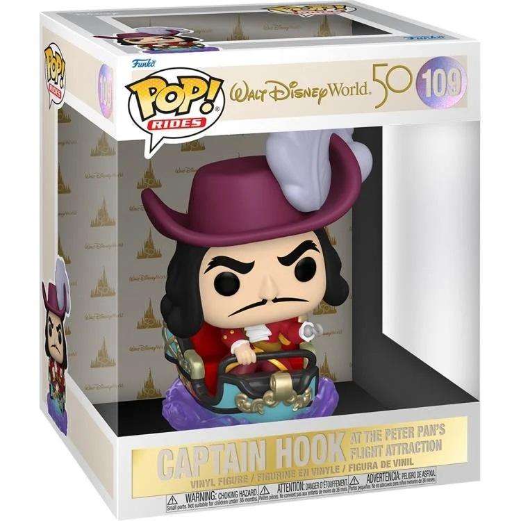 Funko POP! RIDES WDW50 HOOK ON PETER PAN FLIGHT VIN FIG