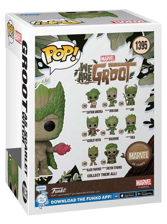Funko POP! MARVEL WE ARE GROOT SCARLET WITCH VIN FIG