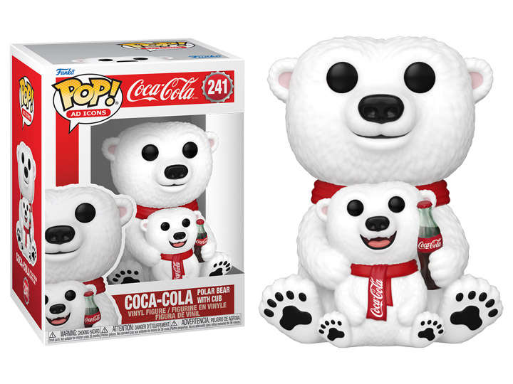 Funko POP! & BUDDY COCACOLA BEAR & CUB VIN FIG