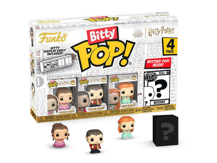 Funko BITTY POP! HP GOBLET OF FIRE HERMIONE 4PK FIG