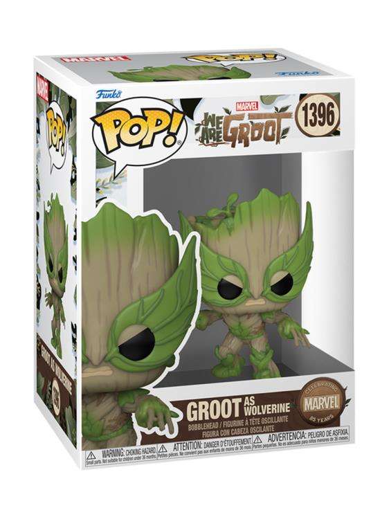 Funko POP! MARVEL WE ARE GROOT WOLVERINE VIN FIG