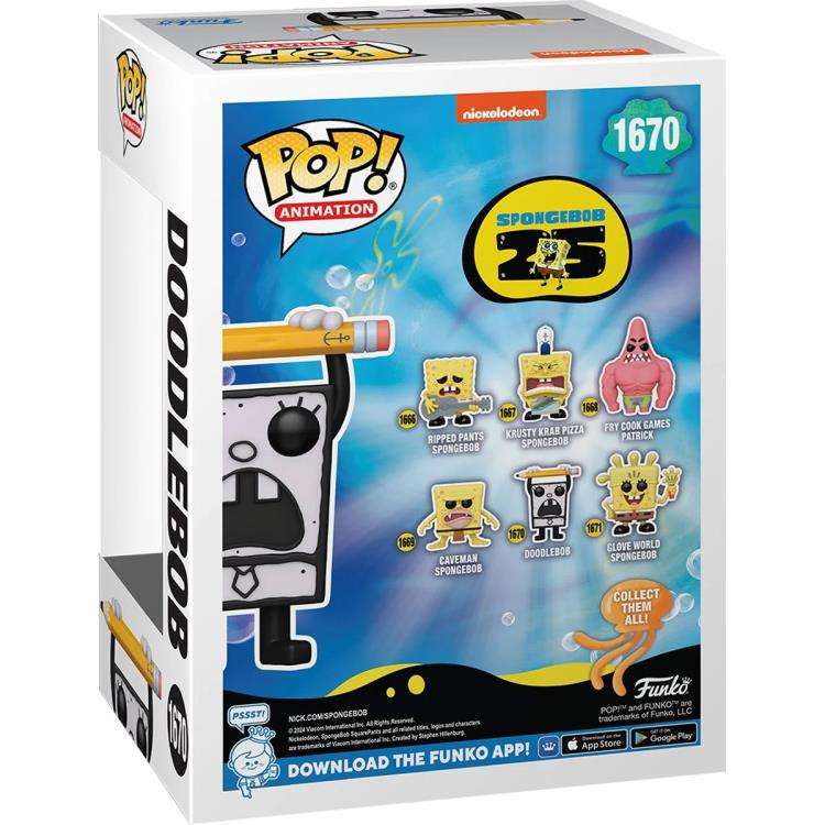 Funko POP! TV SPONGEBOB SQUAREPANTS 25TH DOODLEBOB VIN FIG