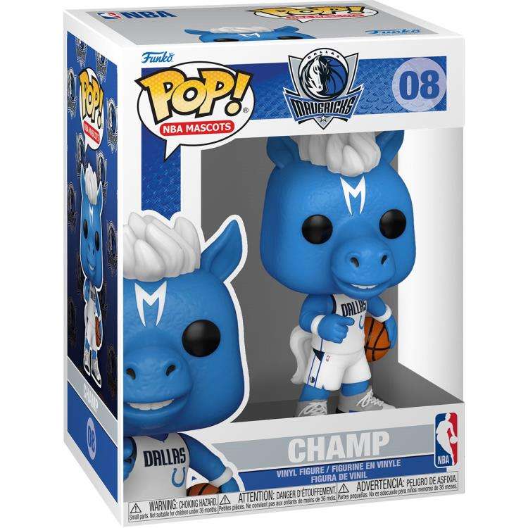 Funko POP! NBA MASCOTS DALLAS CHAMP VIN FIG