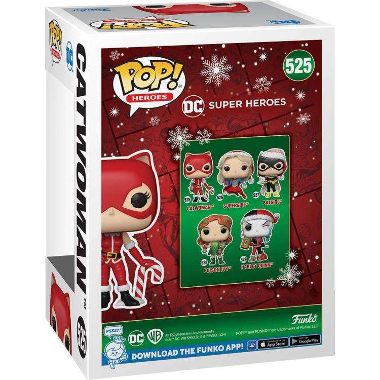 Funko POP! HEROES HOLIDAY S4 CATWOMAN VIN FIG