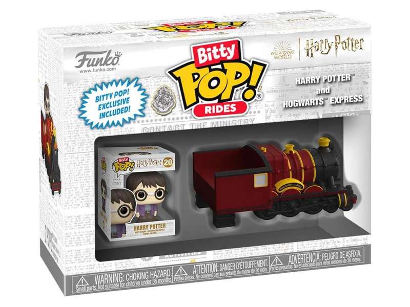 Funko BITTY POP! RIDE HP HARRY POTTER W/HOGWARTS EXPRESS