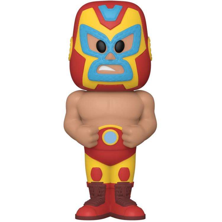 Funko VINYL SODA! LUCHADORES IRON MAN W/ METALLIC
