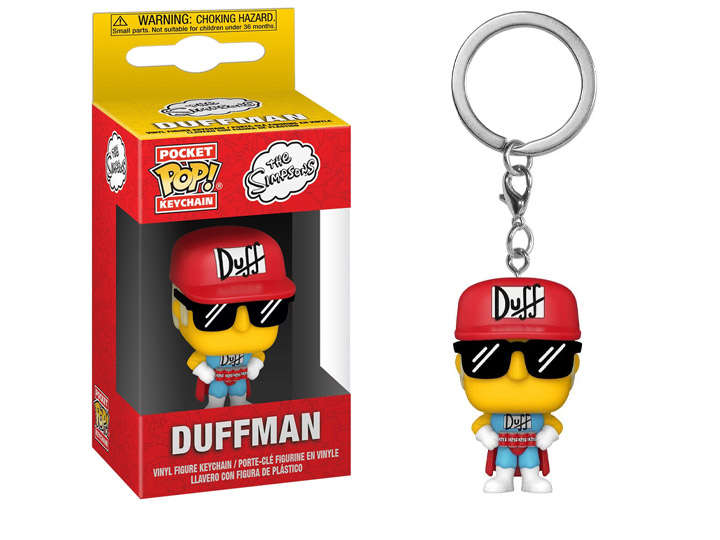 Funko POCKET POP! SIMPSONS DUFFMAN KEYCHAIN