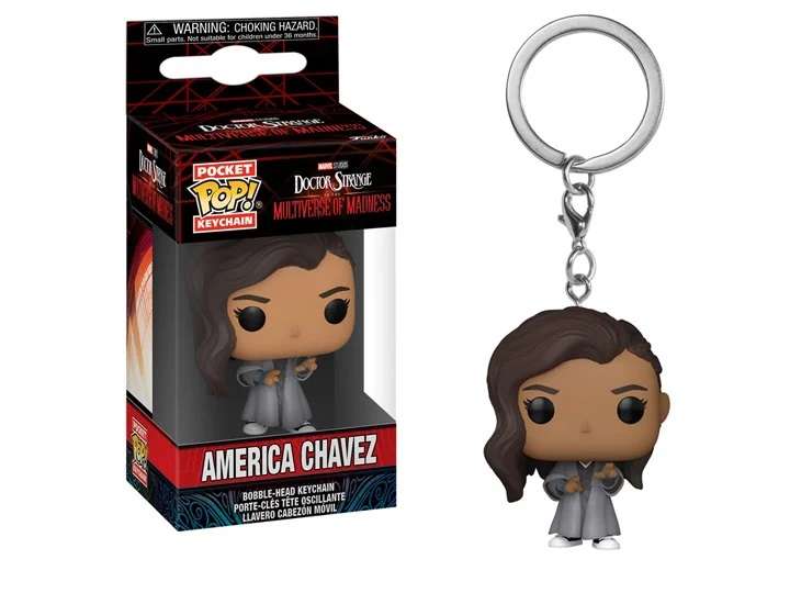 Funch POCKET POP! DOCTOR STRANGE MM AMERICA CHAVEZ 2 KEYCHAIN