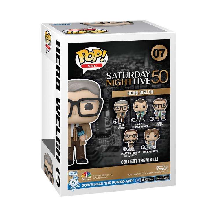 Funko POP! TV SNL 50TH HERB WELCH VIN FIG