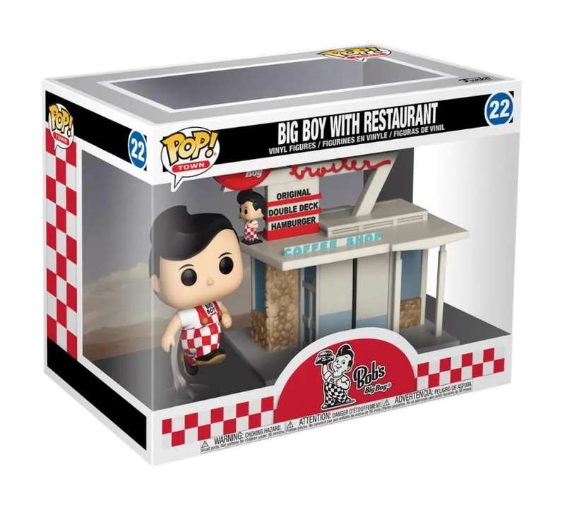 Funko POP! TOWN BOB BIG BOY RESTAURANT W/ BIG BOY VIN FIG