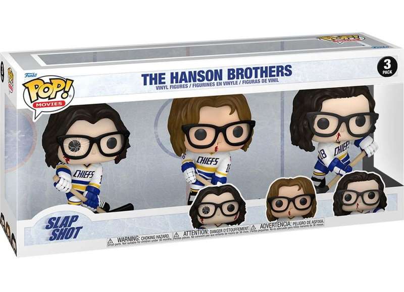 Funko POP! MOVIES SLAP SHOT THE HANSONS 3PK VIN FIG