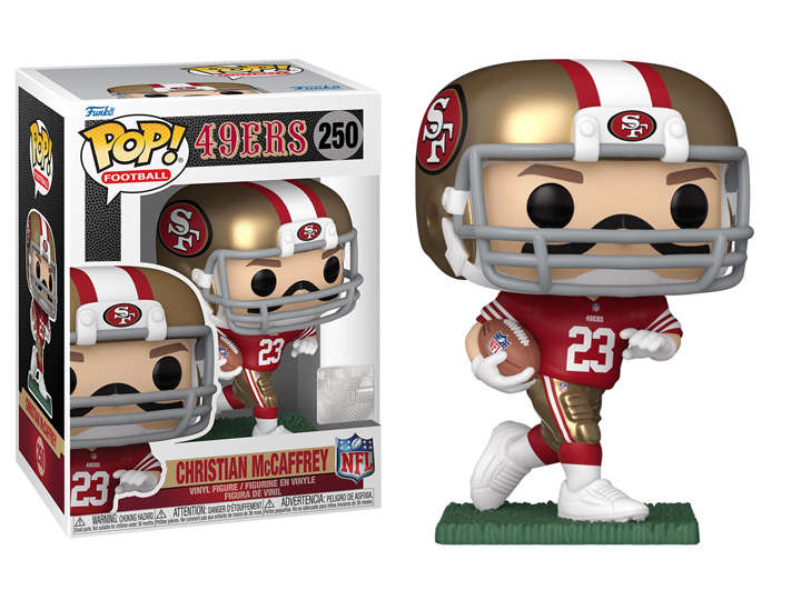 Funko POP! NFL 49ERS CHRISTIAN MCCAFFREY VIN FIG