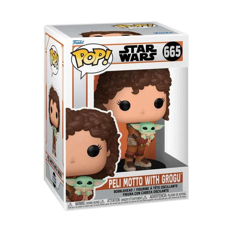 Funko POP! VINYL MANDALORIAN PELI MOTTO W/ GROGU