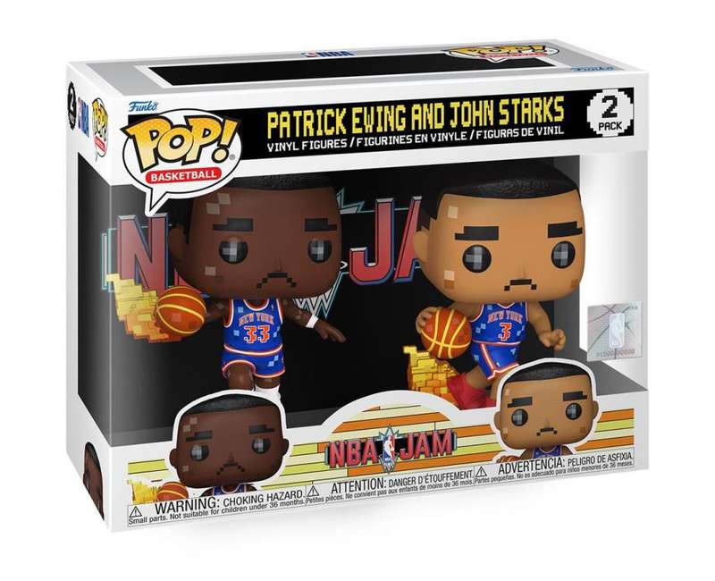 Funko POP! NBA JAM KNICKS EWING/STARKS 2PK VIN FIG