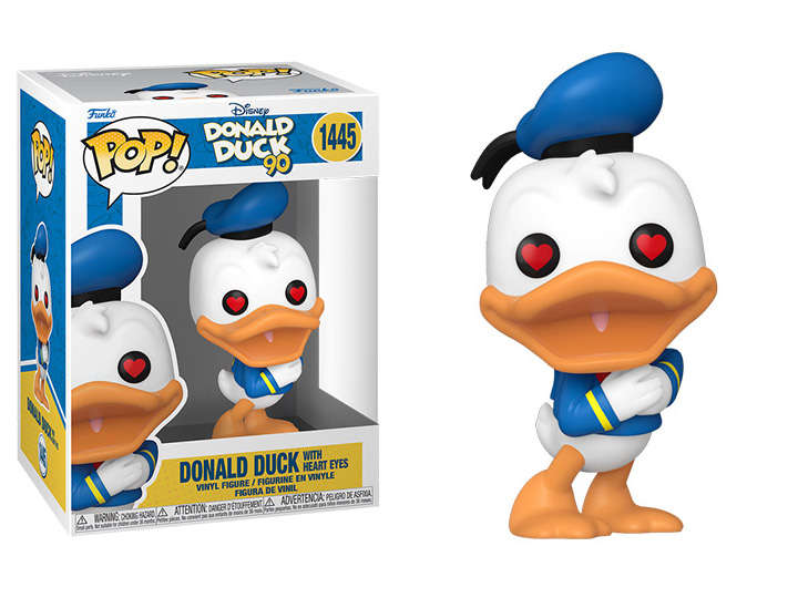 Funko POP! DISNEY DONALD DUCK 90TH DONALD DUCK HEART EYES VIN FIG