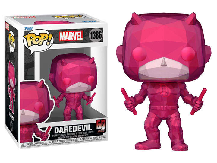 Funko POP! MARVEL DAREDEVIL 60TH DAREDEVIL FACET VIN FIG
