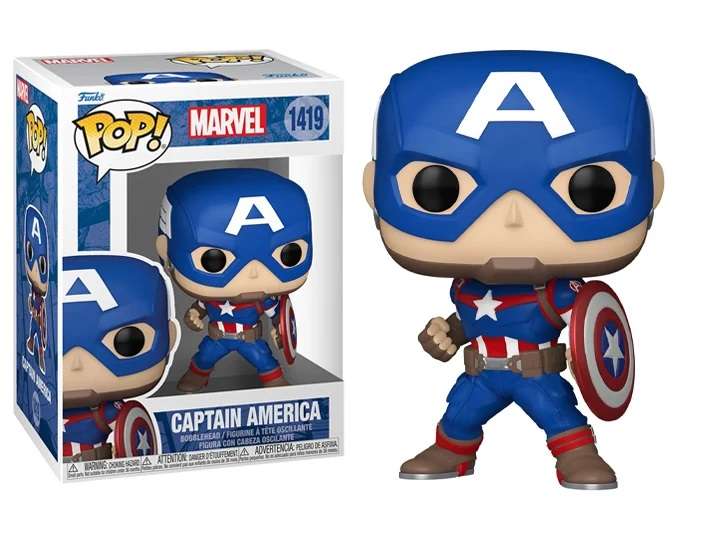 Funko Pop! Marvel: Marvel New Classics  Captain America
