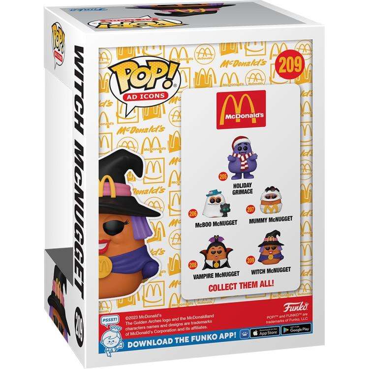 POP AD ICONS MCDONALDS NB WITCH VIN FIG