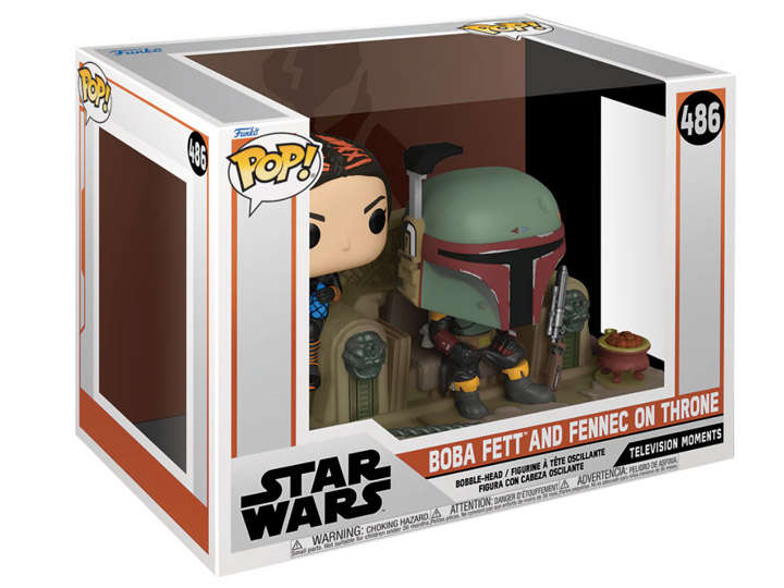 Funko POP! MOMENT MANDALORIAN BOBA FETT & FENNEC SHAND VIN FIG