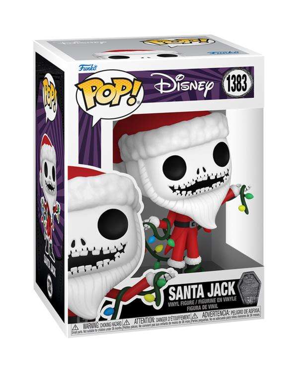 Funko POP! DISNEY NBX 30TH SANTA JACK VIN FIG