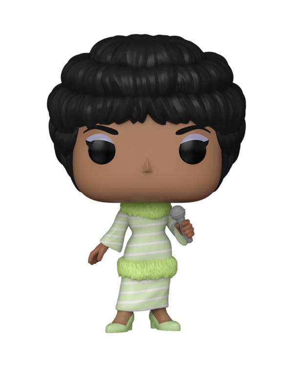 Funko POP! ROCKS ARETHA FRANKLIN GREEN DRESS VIN FIG