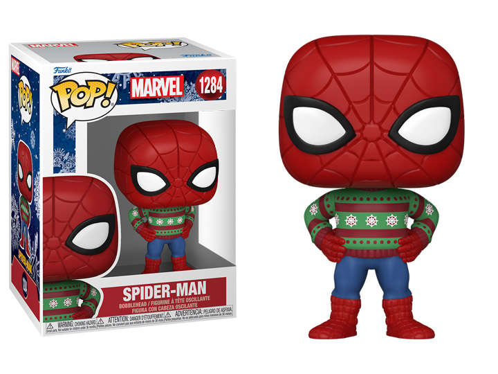 Funko POP! MARVEL HOLIDAY- SPIDER-MAN(SWTR) VIN FIG