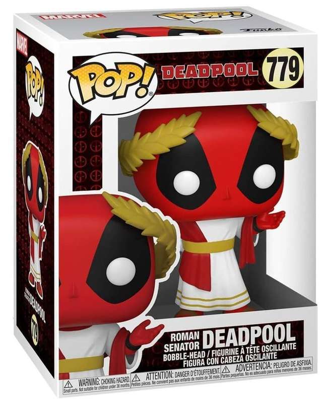 Funko POP! MARVEL DEADPOOL 30TH ROMAN SENATOR DEADPOOL VIN FIG