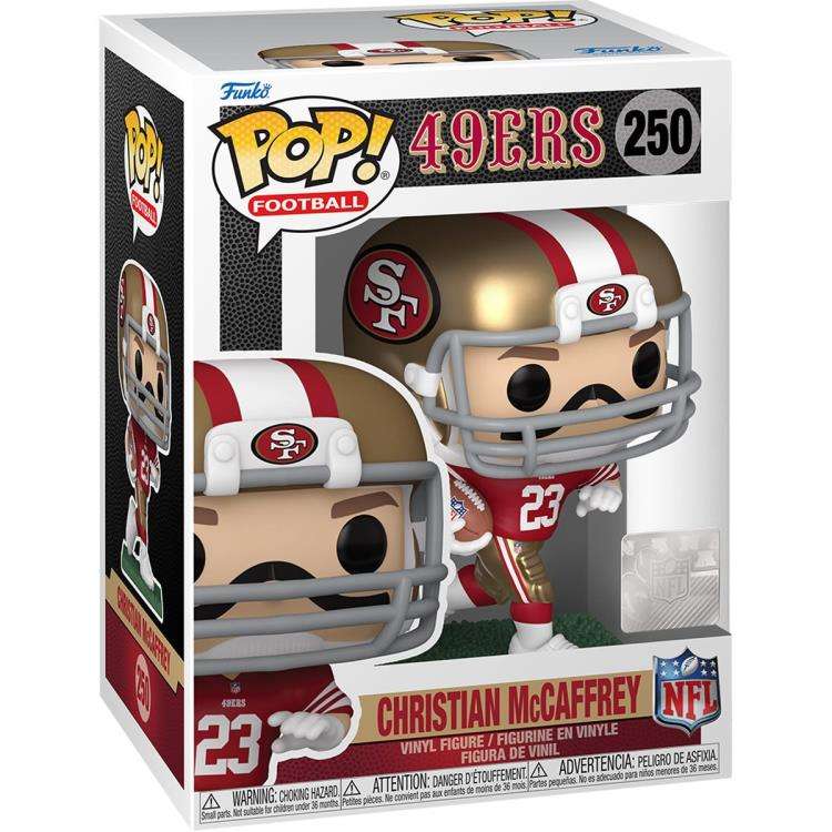 Funko POP! NFL 49ERS CHRISTIAN MCCAFFREY VIN FIG