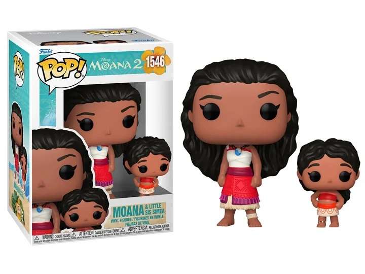 Funko POP! & BUDDY MOANA 2 MOANA AND LITTLE SIS SIMEA