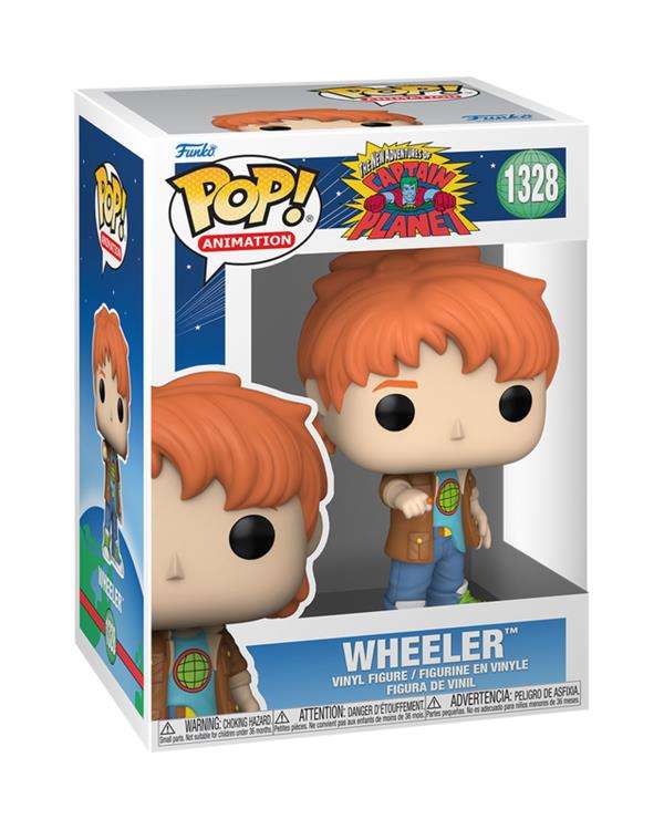 Funko POP! TV CAPTAIN PLANET WHEELER VIN FIG