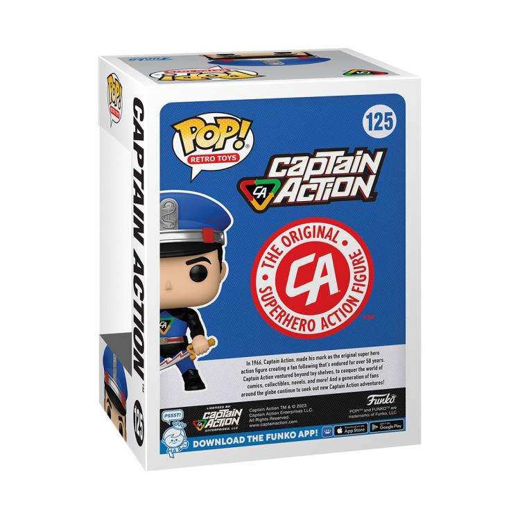 Funko POP! VINYL HEROES CAPTAIN ACTION VIN FIG