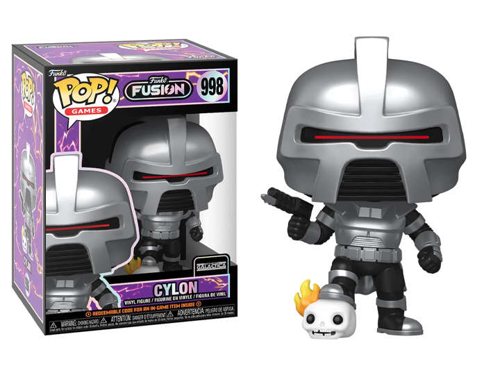 Funko POP! GAMES FUNKO FUSION S2 CYLON W/CH VIN FIG