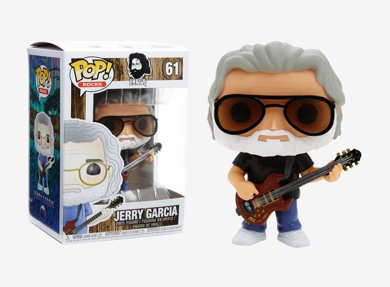 Funko! POP ROCKS JERRY GARCIA VINYL FIGURE ( WITH POP PROTECTOR )