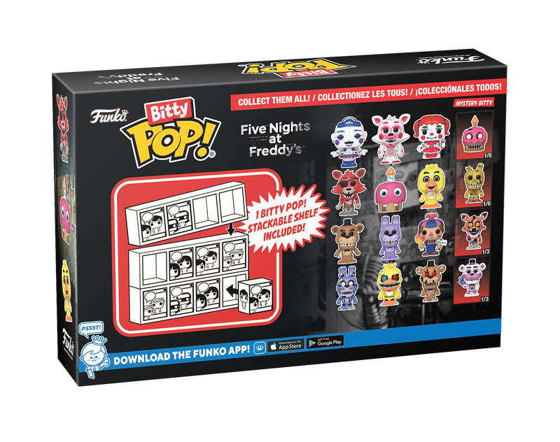 Funko BITTY POP! FNAF NIGHTMARE BONNIE 4PK