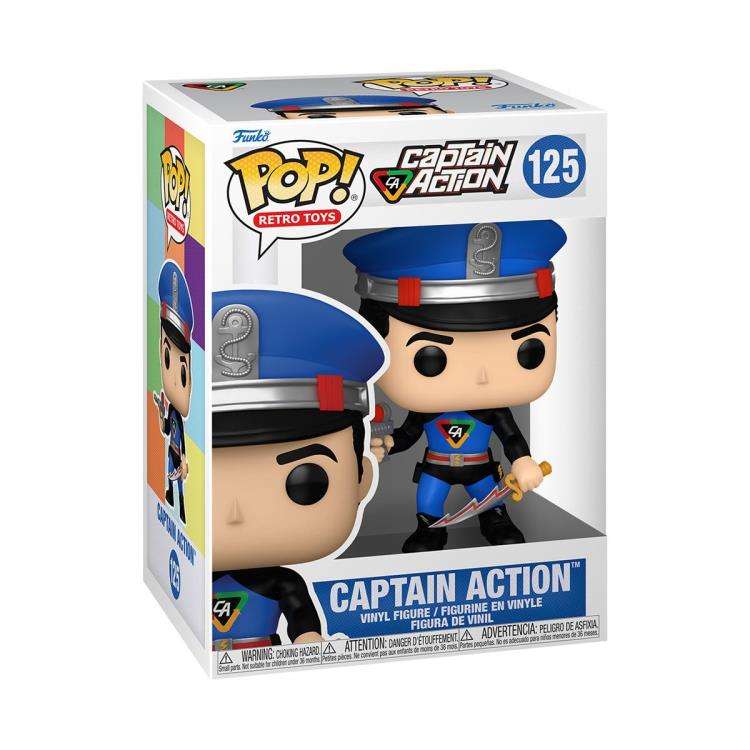 Funko POP! VINYL HEROES CAPTAIN ACTION VIN FIG