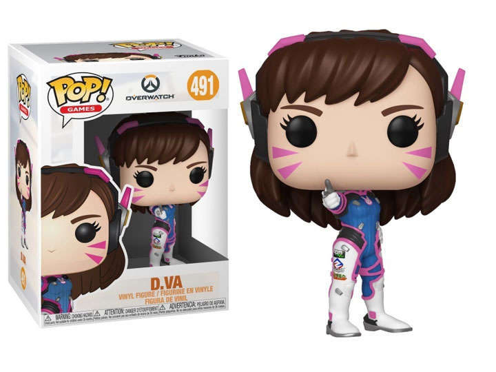 Funko POP! GAMES OVERWATCH DVA VINYL FIG