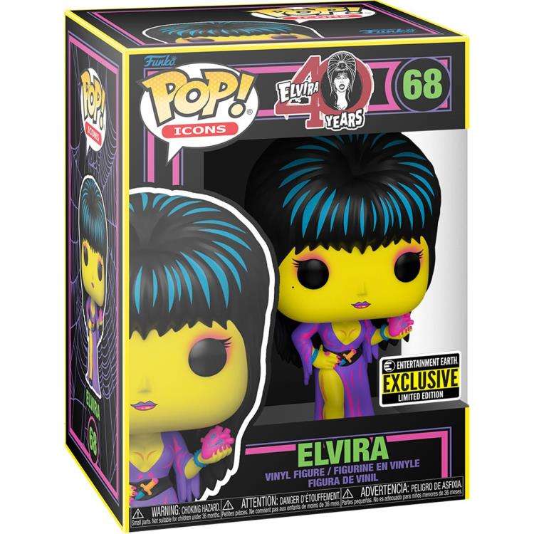 Funko POP! ELVIRA BLACK LIGHT VINYL FIGURE