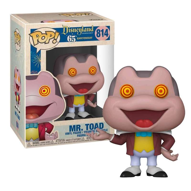 Funko! POP DISNEY 65TH MR TOAD WITH SPINNING EYES VINYL FIG