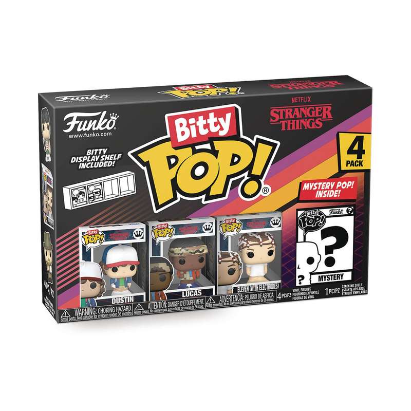 Funko BITTY POP! STRANGER THINGS SZN1 DUSTIN 4PK FIG