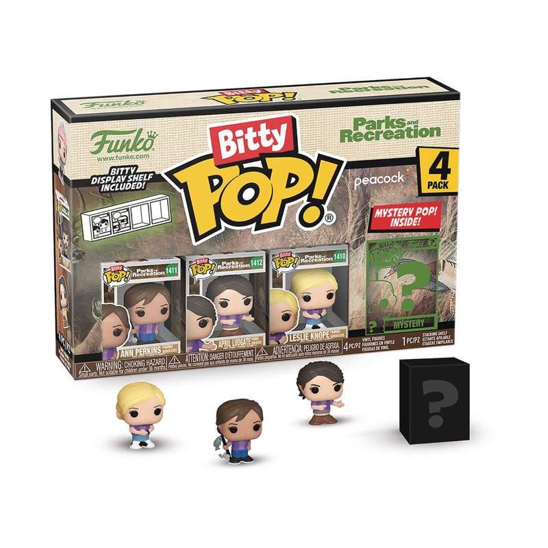Funko BITTY POP! PARKS & REC GODDESS 4PK VIN FIG