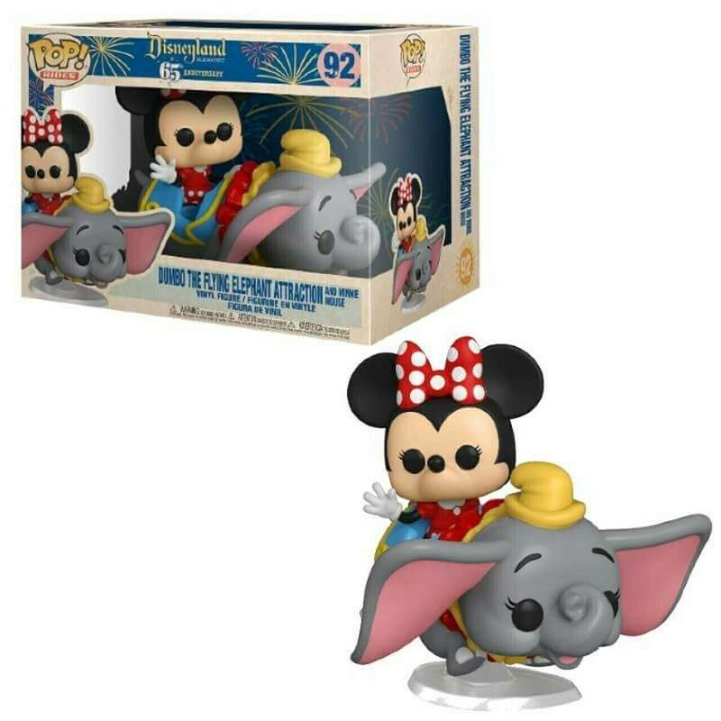 Funko POP! RIDES DISNEY 65TH FLYING DUMBO RIDE WITH MINNIE VIN FIG