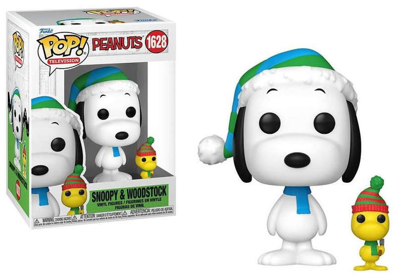 Funko! POP & BUDDY CHARLIE BROWN CHRISTMAS SNOOPY W WOODSTOCKIN FIG