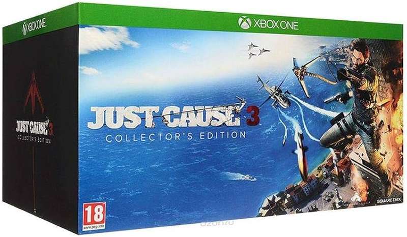 Xbox one game - just cause 3 collector's edition - new