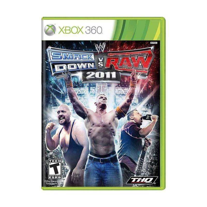 WWE SmackDown vs Raw 2011 game for xbox 360