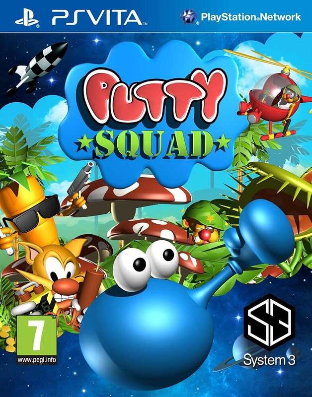 Playstation vita game - putty squad - psvita